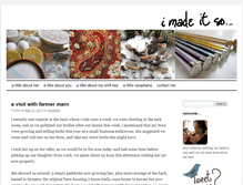 Tablet Screenshot of imadeitso.com